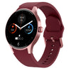 Reloj inteligente BEARSCOME BC Z1 con control del ritmo cardíaco, la glucosa y las llamadas por Bluetooth para hombres y mujeres - Y80 Rosa oscuro