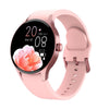 Reloj inteligente resistente al agua con Bluetooth, para hablar, reproducir música y salud BEARSCOME - Y80 Sakura Rosa