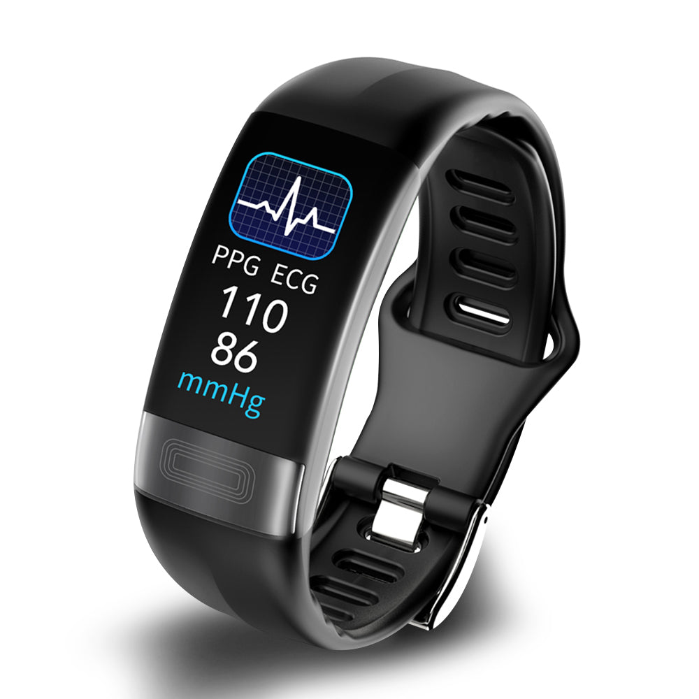 Pulsera inteligente con monitorización de oxígeno en sangre y ECG BEARSCOME P11