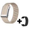 Bearscome ECG blood glucose blood oxygen Uric acid cholesterol monitoring Smart Bracelet Long Battery Life - Khaki+ An extra random color watch strap