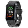 Reloj inteligente BEARSCOME BCEP01 con monitorización de ECG y frecuencia cardíaca, SpO2/sueño, música, resistente al agua, recepción de mensajes/llamadas, para mujeres  - Negro