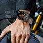 Reloj inteligente BEARSCOME VEE con llamadas Bluetooth, ECG/EKG, oxígeno en sangre, monitoreo del sueño y música 