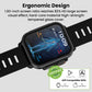 Reloj inteligente BEARSCOME VEE con llamadas Bluetooth, ECG/EKG, oxígeno en sangre, monitoreo del sueño y música 