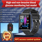 BEARSCOME BCKS01 Smartwatch NFC Glucosa en sangre Frecuencia cardíaca Presión arterial Bluetooth Reloj deportivo inteligente 