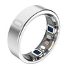 Bearscome V8 High-end Flagship Blood Glucose ECG/EKG Blood Pressure Monitoring AI Health Analysis Smart Ring - Silver