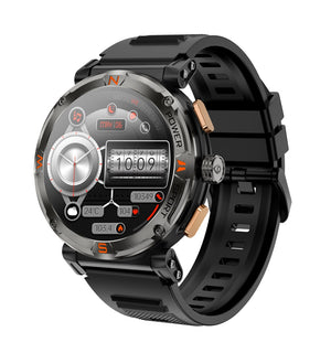 BRÚJULA GPS BEARSCOME MIX 1 PANTALLA AMOLED DE 1,43'' RESISTENTE AL AGUA 3 ATM OXÍGENO EN SANGRE PRESIÓN ARTERIAL MONITOREO DEL SUEÑO MÁS DE 100 MODOS DEPORTIVOS RELOJ INTELIGENTE