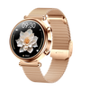 Reloj inteligente Bearscome 2024 Watch 4 Pro para mujer, con monitor de glucosa en sangre, lípidos, presión arterial y oxígeno en sangre  - Reloj 4 Pro de acero dorado