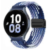 Nylon Woven Magnetic Watch Strap 18/20/22mm - Blueberry