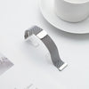 Correa de reloj milanesa Correa de malla de acero inoxidable 20/22 mm  - Plata