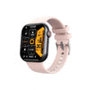Reloj inteligente resistente al agua Bearscome 2024 con control del azúcar en sangre, presión arterial, frecuencia cardíaca y oxígeno en sangre  - F57 Oro/Rosa silicona