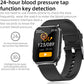 Reloj deportivo inteligente Bearscome HD ECG/EKG con control de glucosa en sangre para hombre y mujer