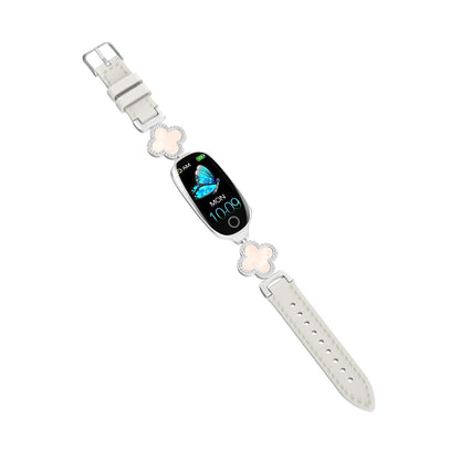 Bearscome Blood Sugar Blood Pressure monitoring Luxury Diamond Design Fashion Smartwatch