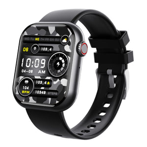 BEARSCOME 2024 Reloj inteligente deportivo con Bluetooth, control de la presión arterial y frecuencia cardíaca