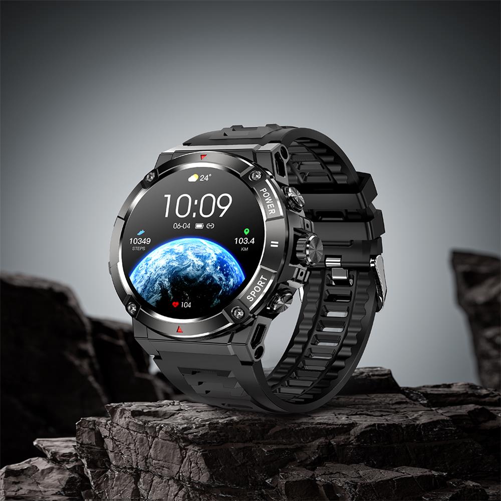 BRÚJULA GPS BEARSCOME MIX 3 PANTALLA AMOLED DE 1,43'' 4 GB DE MEMORIA MAPA OFF-LINE OXÍGENO EN SANGRE MONITOREO DEL SUEÑO MULTIMEDIA MODOS DEPORTIVOS RELOJ INTELIGENTE 