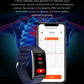 Pulsera inteligente BCBEARSCOME BCE600 con Bluetooth, ECG de 3 derivaciones, HRV, glucosa en sangre, presión arterial, oxígeno en sangre y detección del sueño