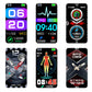 Pulsera inteligente BCBEARSCOME BCE600 con Bluetooth, ECG de 3 derivaciones, HRV, glucosa en sangre, presión arterial, oxígeno en sangre y detección del sueño