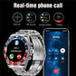 Reloj inteligente casual con llamadas Bluetooth y detección de frecuencia cardíaca y presión arterial de Bearscome para 2024