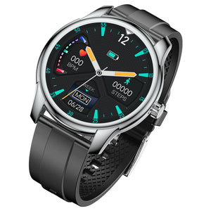 Reloj inteligente BEARSCOME con Bluetooth, control de la presión arterial y frecuencia cardíaca para 2024