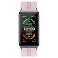 Reloj inteligente BEARSCOME BCEP01 con monitorización de ECG y frecuencia cardíaca, SpO2/sueño, música, resistente al agua, recepción de mensajes/llamadas, para mujeres 